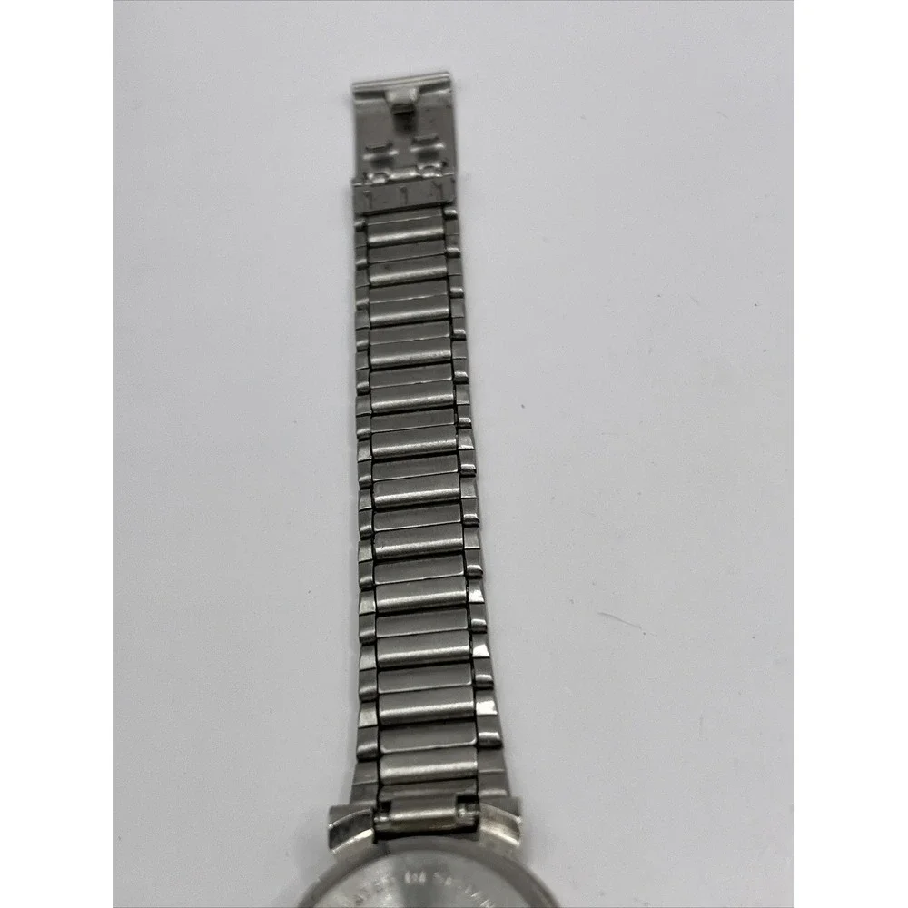 Avon Women's Quartz Watch Silver/Gold Round Dial 24mm Case-‎ New Battery